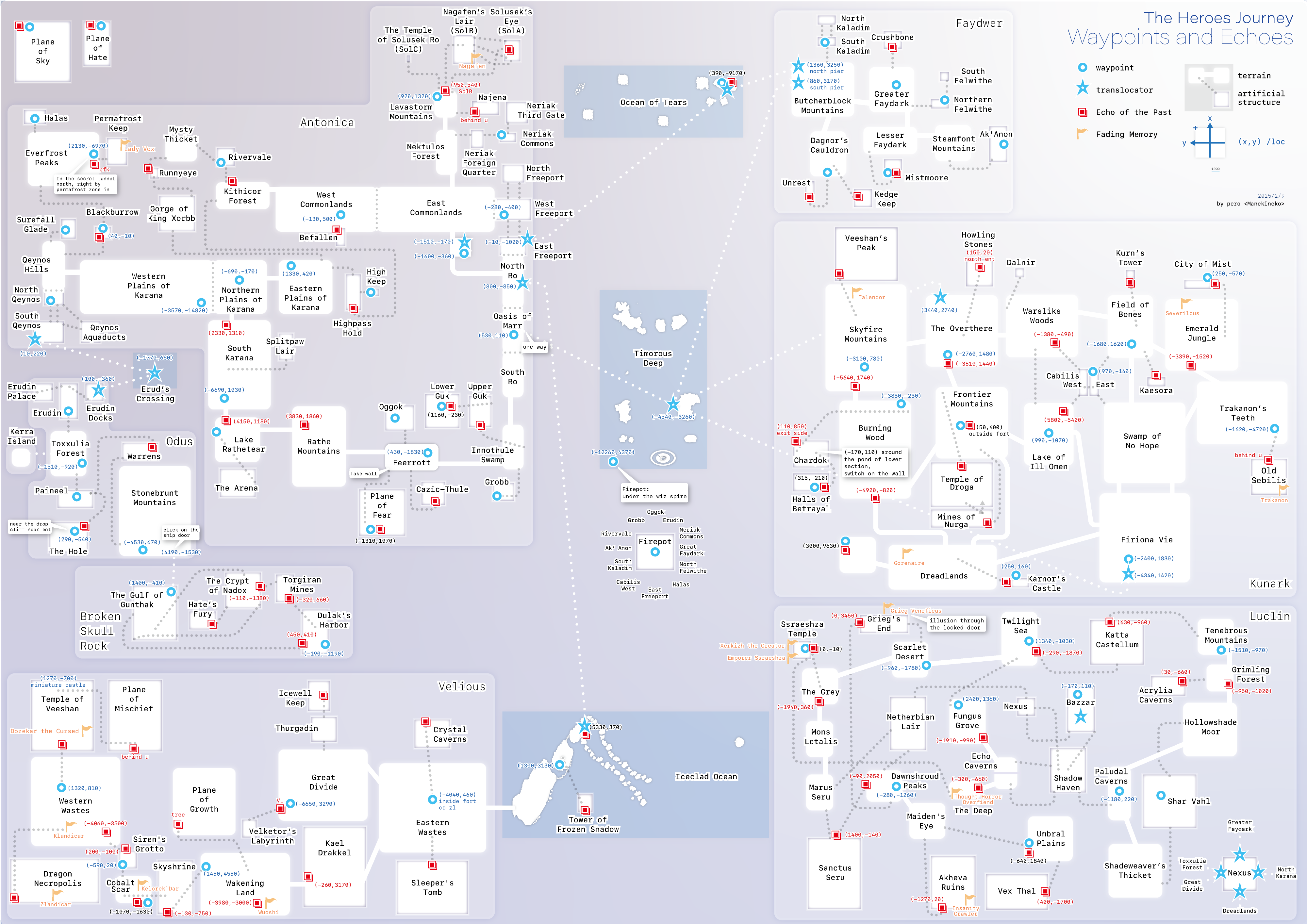 THJ Zone Map